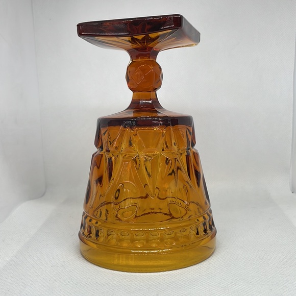 Indiana / Colony Glass PARK LANE water goblet wine MCM bar retro 50s 60s 70s - Picture 5 of 16